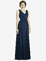 Front View Thumbnail - Midnight Navy Dessy Bridesmaid Dress 3005