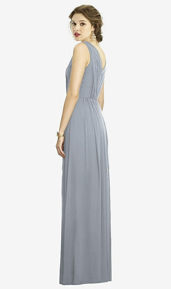 Back View - Platinum Dessy Bridesmaid Dress 3005