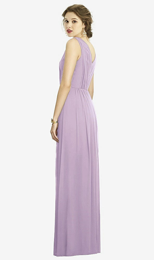 Back View - Pale Purple Dessy Bridesmaid Dress 3005