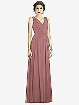 Front View Thumbnail - Rosewood Dessy Bridesmaid Dress 3005