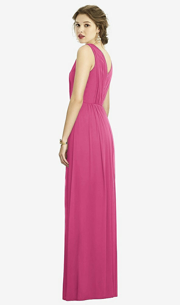 Back View - Tea Rose Dessy Bridesmaid Dress 3005