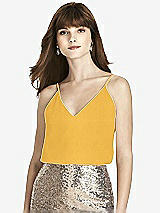 Front View Thumbnail - NYC Yellow After Six Bridesmaid Top T1507