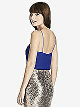 Rear View Thumbnail - Cobalt Blue After Six Bridesmaid Top T1507