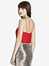 Rear View Thumbnail - Parisian Red After Six Bridesmaid Top T1507