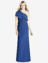 Front View Thumbnail - Classic Blue Social Bridesmaids Dress 8189