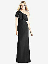 Front View Thumbnail - Black Social Bridesmaids Dress 8189