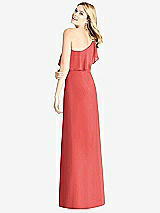 Rear View Thumbnail - Perfect Coral Social Bridesmaids Dress 8189