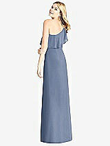 Rear View Thumbnail - Larkspur Blue Social Bridesmaids Dress 8189