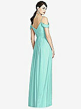 Rear View Thumbnail - Coastal Alfred Sung Bridesmaid Dress D743