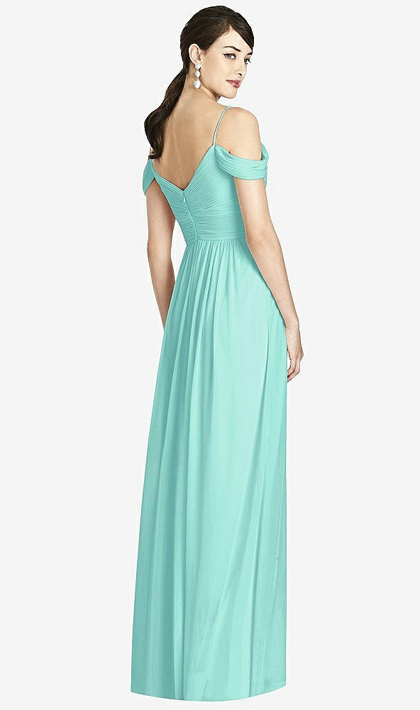 Back View - Coastal Alfred Sung Bridesmaid Dress D743