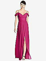 Front View Thumbnail - Tutti Frutti Alfred Sung Bridesmaid Dress D743