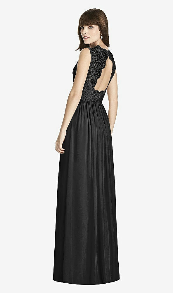 Back View - Black After Six Bridesmaid Dress 6774