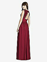 Rear View Thumbnail - Burgundy After Six Bridesmaid Dress 6774