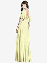 Rear View Thumbnail - Butter Yellow After Six Bridesmaid Dress 6778