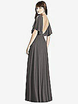 Rear View Thumbnail - Caviar Gray After Six Bridesmaid Dress 6778