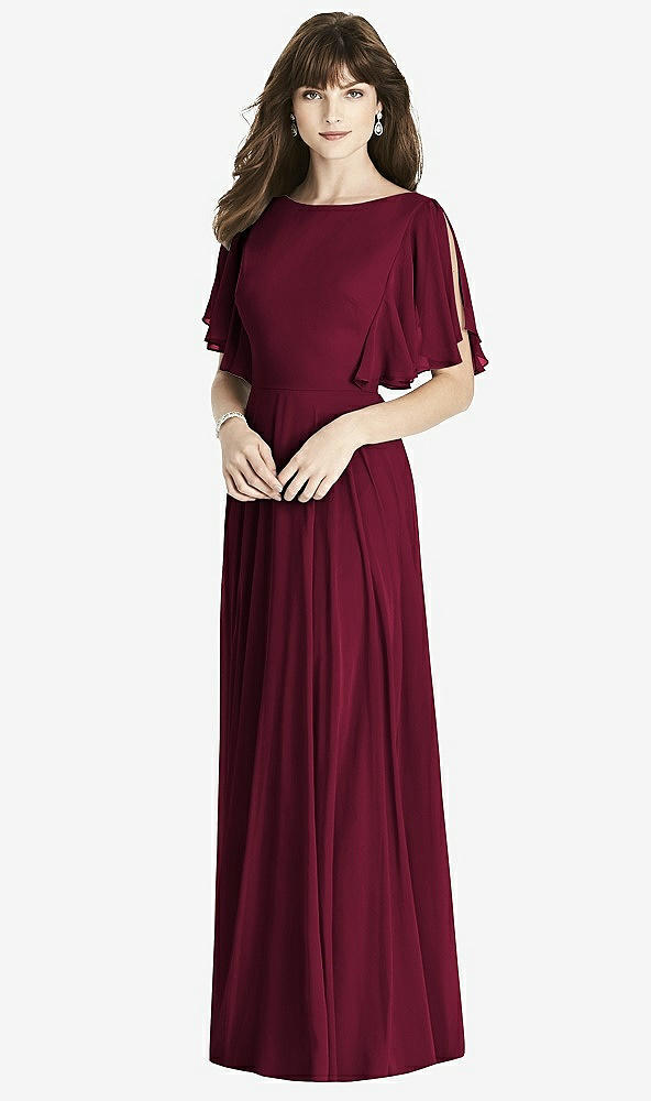 Front View - Cabernet After Six Bridesmaid Dress 6778