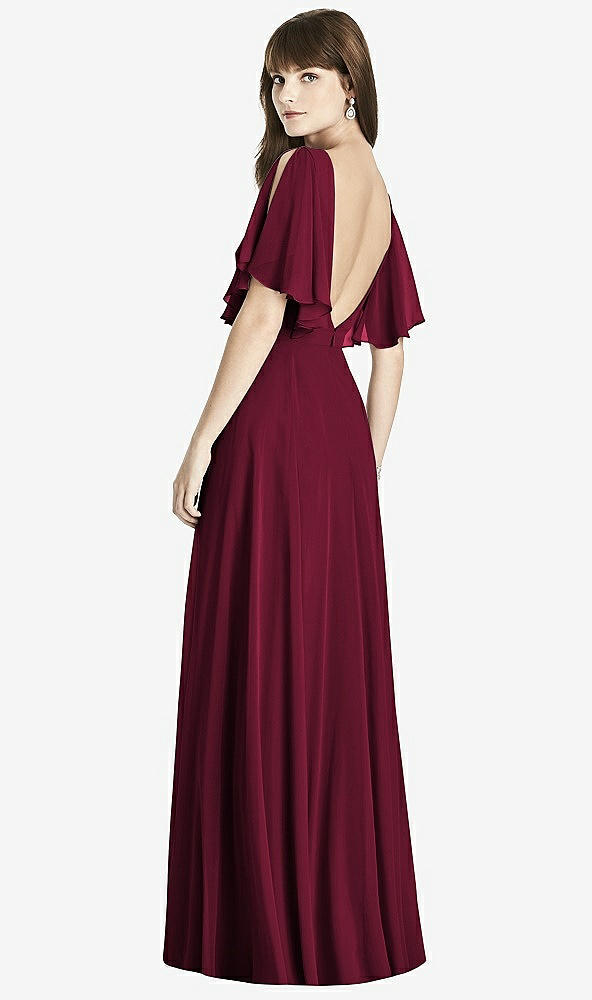 Back View - Cabernet After Six Bridesmaid Dress 6778