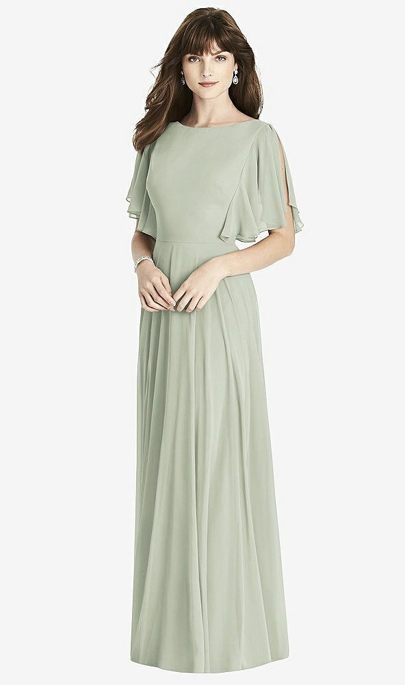 Front View - Celadon After Six Bridesmaid Dress 6778