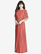 Front View Thumbnail - Coral Pink After Six Bridesmaid Dress 6778