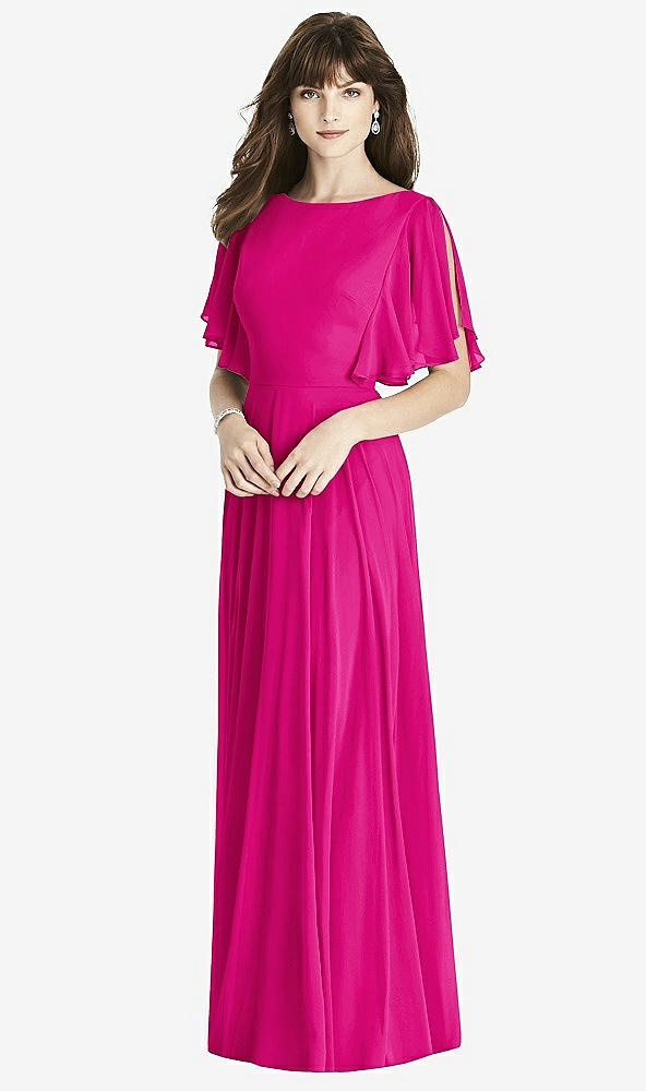 Front View - Think Pink After Six Bridesmaid Dress 6778