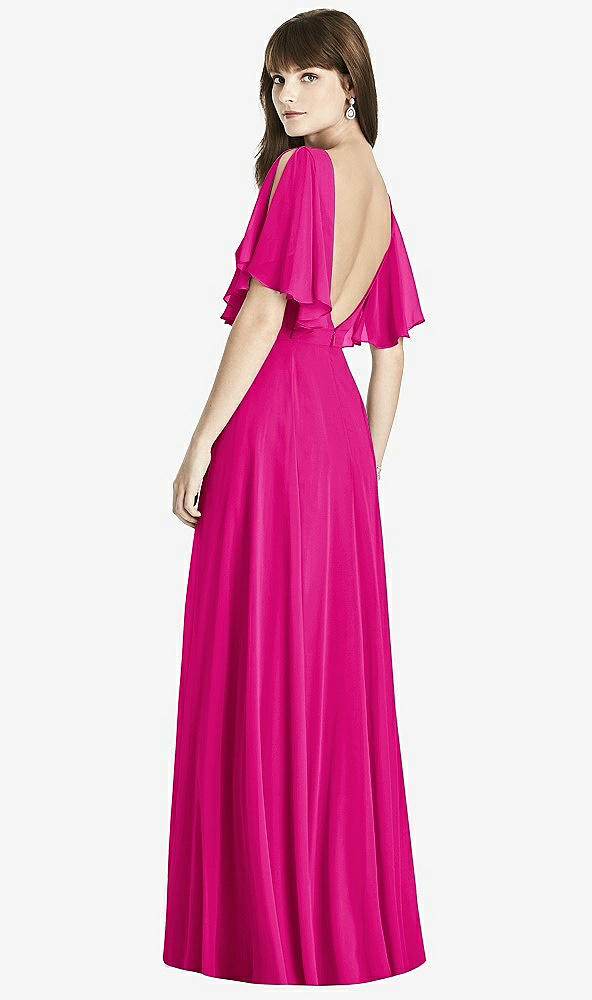 Back View - Think Pink After Six Bridesmaid Dress 6778