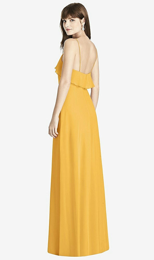 Back View - NYC Yellow After Six Bridesmaid Dress 6780