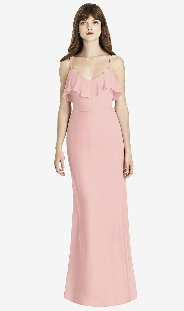 Front View - Rose - PANTONE Rose Quartz After Six Bridesmaid Dress 6780