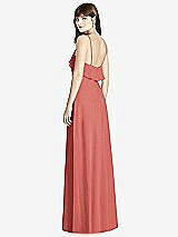 Rear View Thumbnail - Coral Pink After Six Bridesmaid Dress 6780