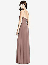 Rear View Thumbnail - Sienna Jeweled Twist Halter Maxi Dress