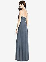 Rear View Thumbnail - Silverstone Jeweled Twist Halter Maxi Dress