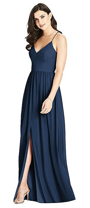 Criss Cross Strap Backless Maxi Dress