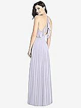 Front View Thumbnail - Silver Dove Ruffled Strap Cutout Wrap Maxi Dress