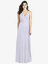 Rear View Thumbnail - Silver Dove Ruffled Strap Cutout Wrap Maxi Dress