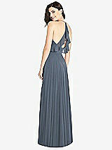 Front View Thumbnail - Silverstone Ruffled Strap Cutout Wrap Maxi Dress