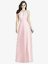 Rear View Thumbnail - Ballet Pink Bella Bridesmaids Dress BB115