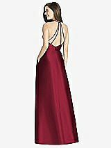 Front View Thumbnail - Burgundy Bella Bridesmaids Dress BB115