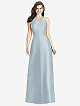 Rear View Thumbnail - Mist Bella Bridesmaids Dress BB115