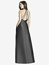 Front View Thumbnail - Pewter Bella Bridesmaids Dress BB115