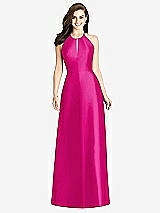 Rear View Thumbnail - Think Pink Bella Bridesmaids Dress BB115