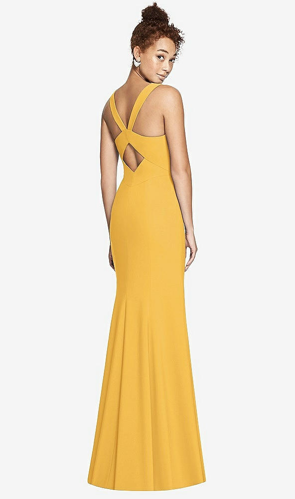 Front View - NYC Yellow Bella Bridesmaids Dress BB116