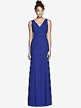 Rear View Thumbnail - Cobalt Blue Bella Bridesmaids Dress BB116