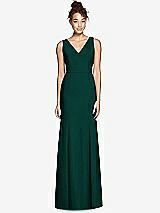 Rear View Thumbnail - Evergreen Bella Bridesmaids Dress BB116