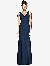 Rear View Thumbnail - Midnight Navy Bella Bridesmaids Dress BB116