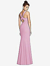 Front View Thumbnail - Powder Pink Bella Bridesmaids Dress BB116