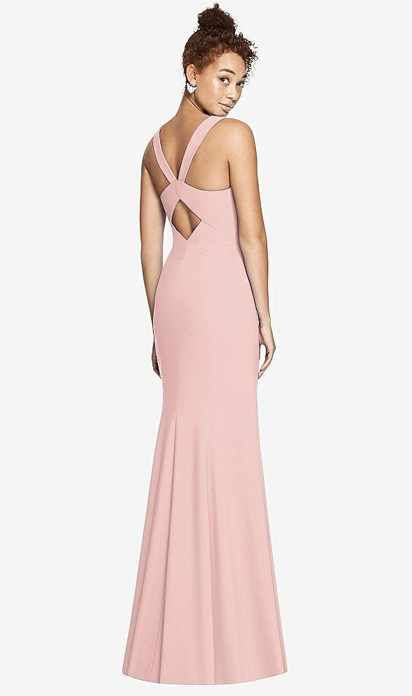 Front View - Rose - PANTONE Rose Quartz Bella Bridesmaids Dress BB116