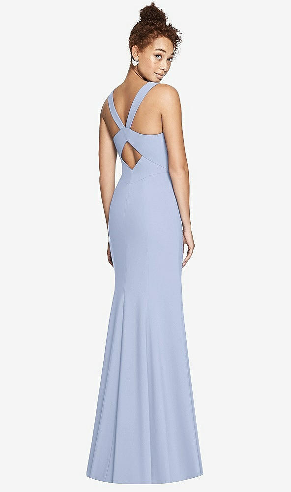 Front View - Sky Blue Bella Bridesmaids Dress BB116