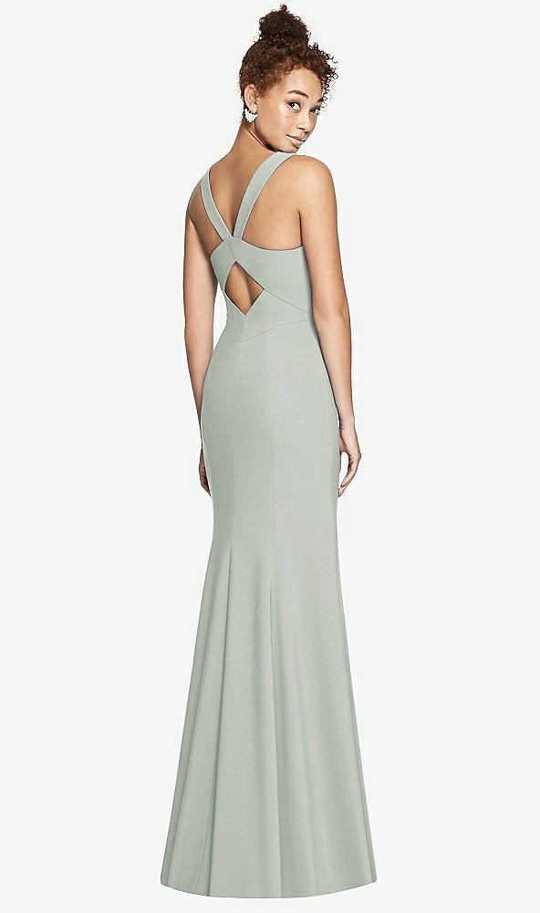 Front View - Willow Green Bella Bridesmaids Dress BB116