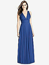 Front View Thumbnail - Classic Blue Bella Bridesmaids Dress BB117