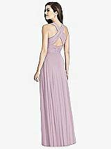 Rear View Thumbnail - Suede Rose Bella Bridesmaids Dress BB117