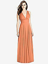 Front View Thumbnail - Sweet Melon Bella Bridesmaids Dress BB117